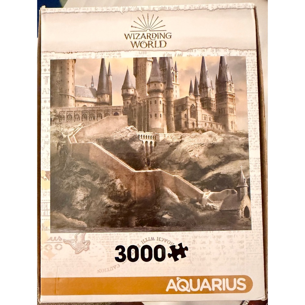 New Aquarius Harry Potter Hogwarts Castle 3000 Piece Jigsaw Puzzle 3404-18 - Picture 4 of 4